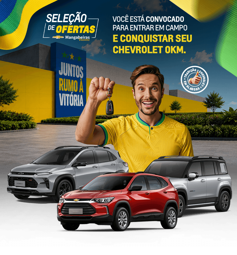 Promoção Você foi Convocado para Comprar o Seu Chevrolet